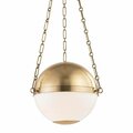 Hudson Valley 2 Light small Pendant MDs750-AGB
